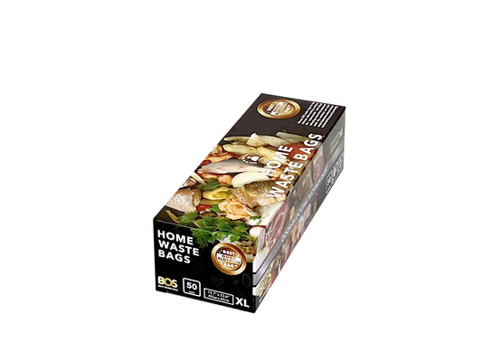 BOS Home Waste Bags, 50 count, X-Large, Case of 15