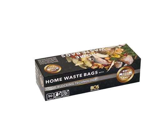 BOS Home Waste Bags, 50 count, X-Large, Case of 15